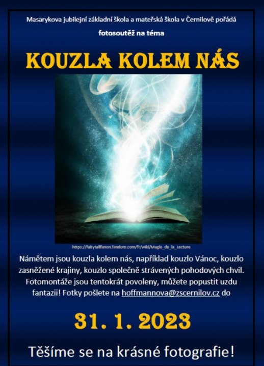Fotosoutěž na téma Kouzla kolem nás
