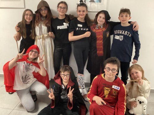 Noc s Andersenem – 5. A a 5. B