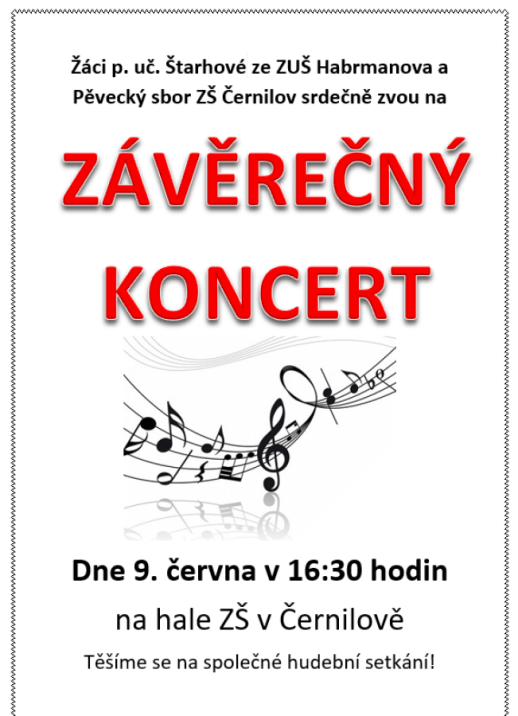 Závěrečný koncert