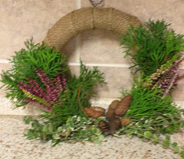 Pozdrav z kroužku Aranžování