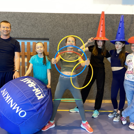 Kin Ball v hodinách TV