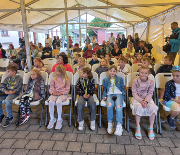 Pasování prvňáčků na čtenáře