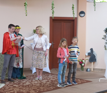 Pasování prvňáčků na čtenáře