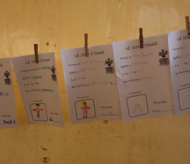 Pasování prvňáčků na čtenáře