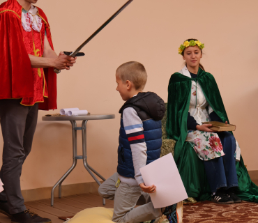 Pasování prvňáčků na čtenáře