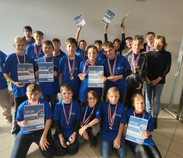 Velký úspěch našich týmů na soutěži Robodo