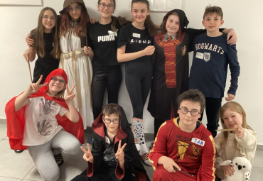 Noc s Andersenem – 5. A a 5. B