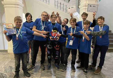 Černilováci na soutěži First Lego League