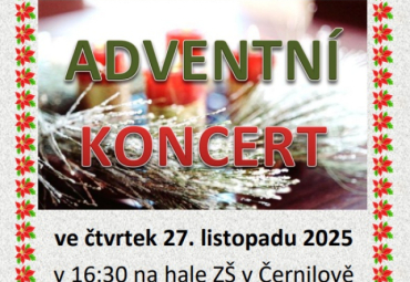 Pozvánka na vánoční koncert